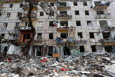 مشاهد الدمار من ماريوبول أوكرانيا 