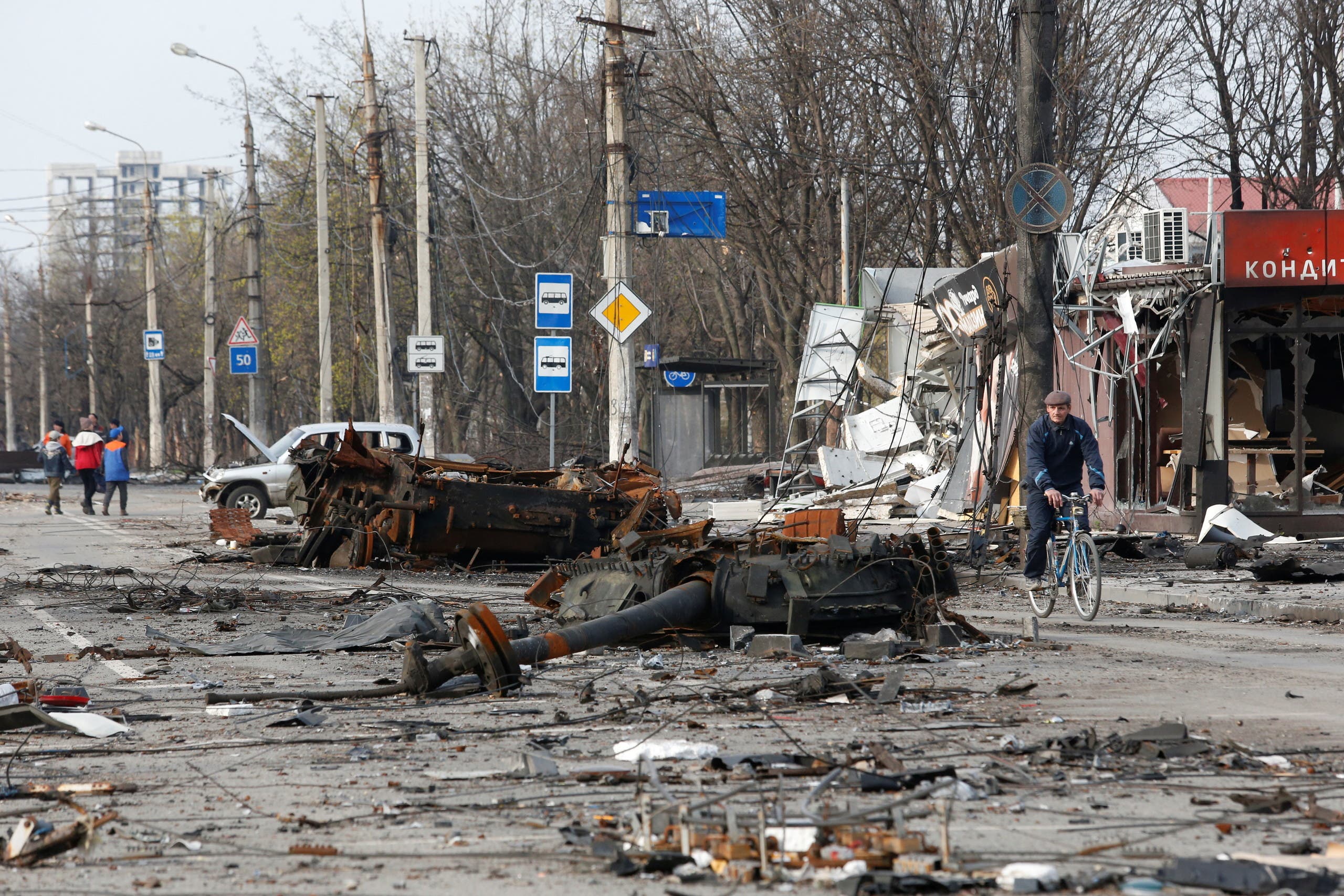 مشاهد الدمار من ماريوبول بأوكرانيا
