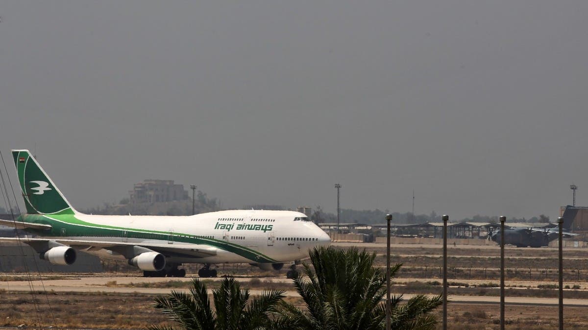 مطار بغداد يعلن عودة الملاحة إلى طبيعتها بعد تعطلها بسبب العاصفة الترابية