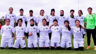 Afghan women’s football team plays first game in Australia 