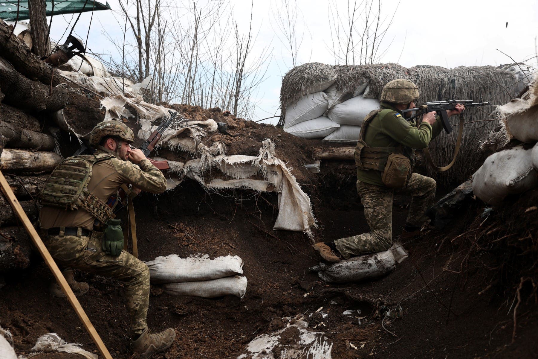 قوات أوكرانية في لوغانسك (أرشيفية- فرانس برس)