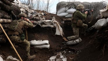 قوات أوكرانية في لوغانسك (أرشيفية- فرانس برس)