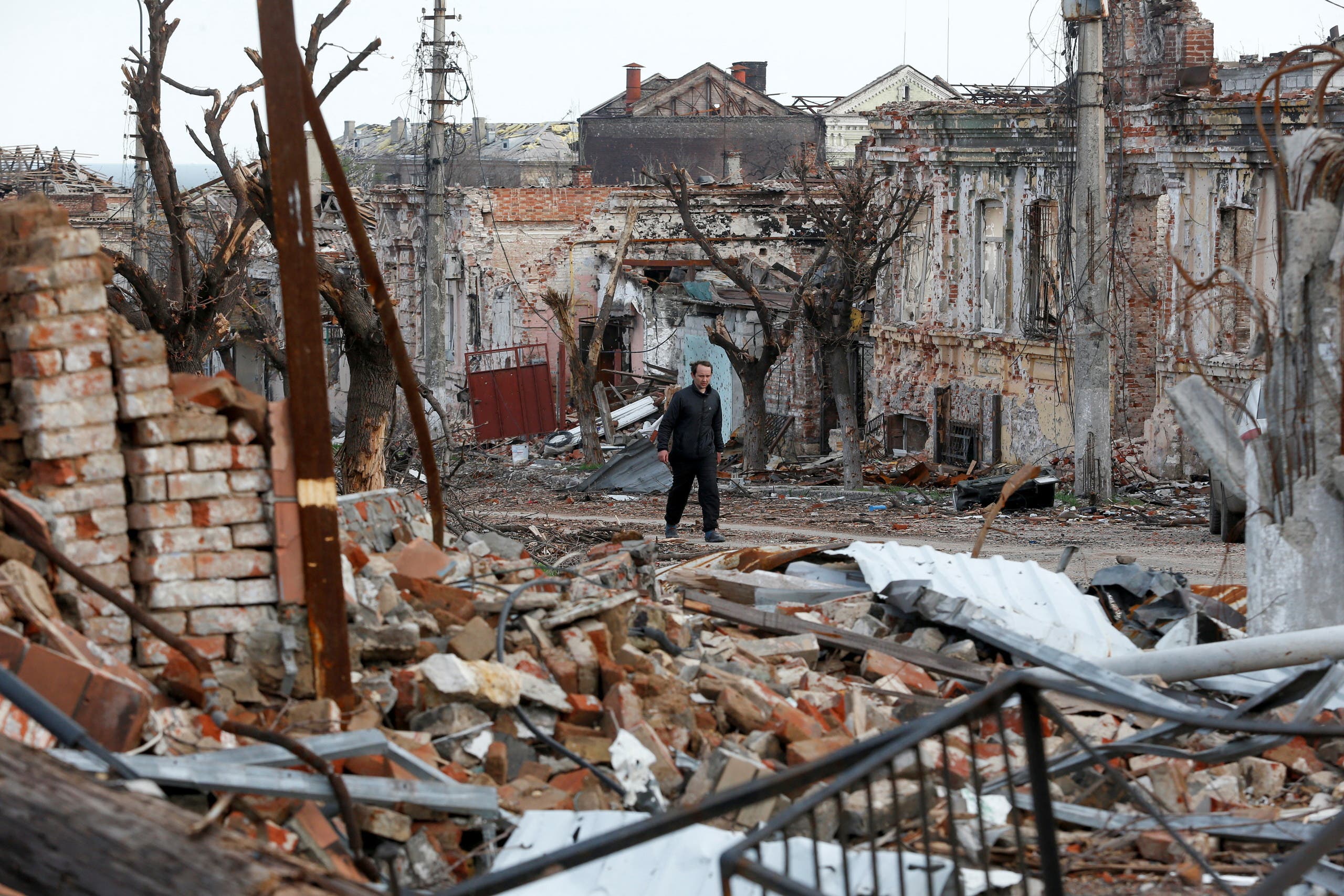 From Mariupol, Ukraine (Reuters)