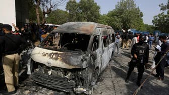 حمله انتحاری به کارشناسان چینی در کراچی پاکستان