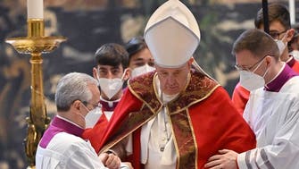 Pope Francis cancels events again due to knee pain