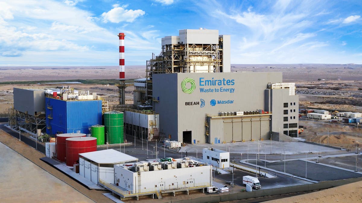 اكتمال تشييد أول محطة في الإمارات لتحويل النفايات إلى طاقة
