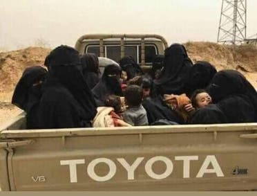 نساء وأطفال عناصر داعش في سيناء