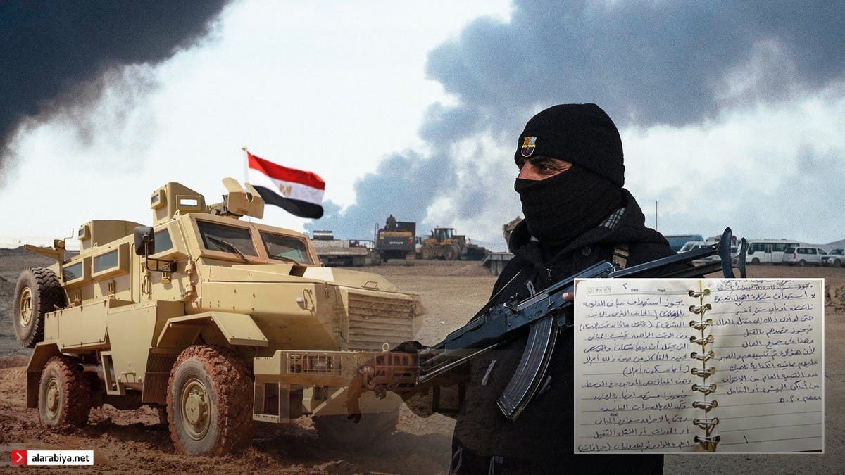 وثائق حصرية عن داعش في سيناء.. استهداف منشآت وفدية لمخطوفين