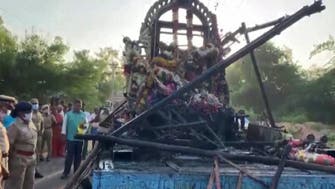 مقتل 11 باصطدام شاحنة بخطوط كهرباء في مهرجان بالهند