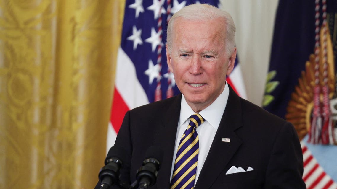 US President Joe Biden delivers remarks during the Council of Chief State School Officers' 2022 National and State Teachers of the Year event, in the East Room at the White House, in Washington, US, April 27, 2022. (File photo: Reuters)