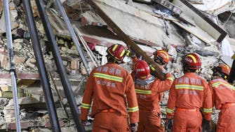 چین: ریسکیو عملے نے 50 گھنٹے بعد عمارت کے ملبے سے دو افراد کو نکال لیا