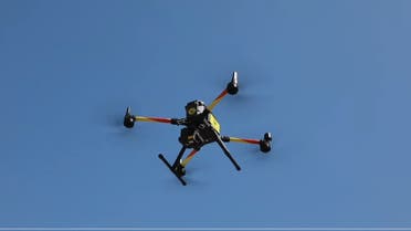 An image of one of Dubai's firefighting drones. (WAM)