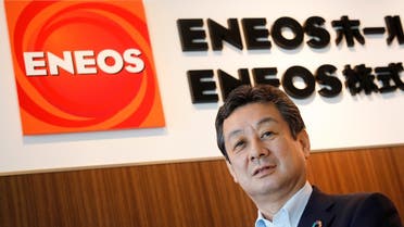 Eneos Holdings President Katsuyuki Ota at the company headquarters in Tokyo. (File photo: Reuters)