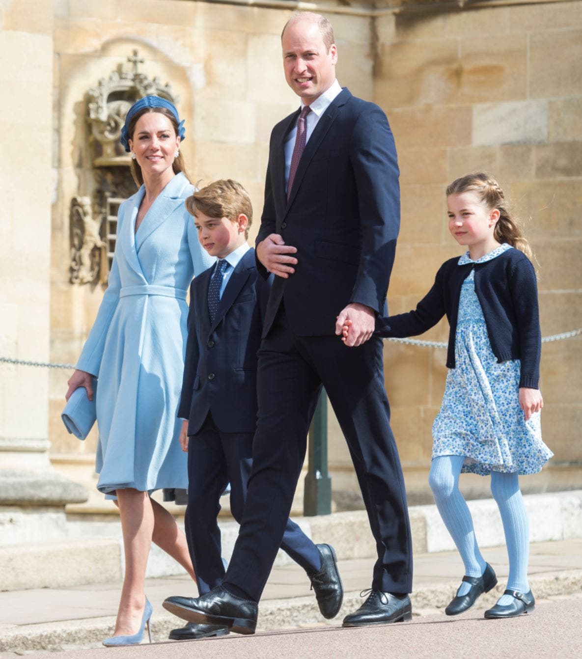الأمير وليام وعائلته 