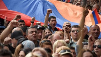 Armenian police detain 125 protesters calling on PM to quit
