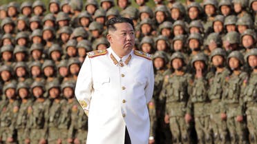  الزعيم الكوري الشمالي كيم يونغ-أون (أسوشييتد برس)