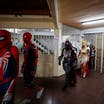 Superheroes, including Batman and Princess Elsa, visit Argentine prison