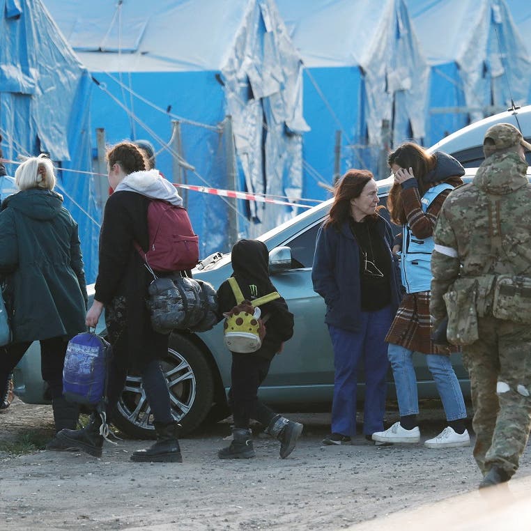 Civilians evacuated from besieged Azovstal plant in Mariupol