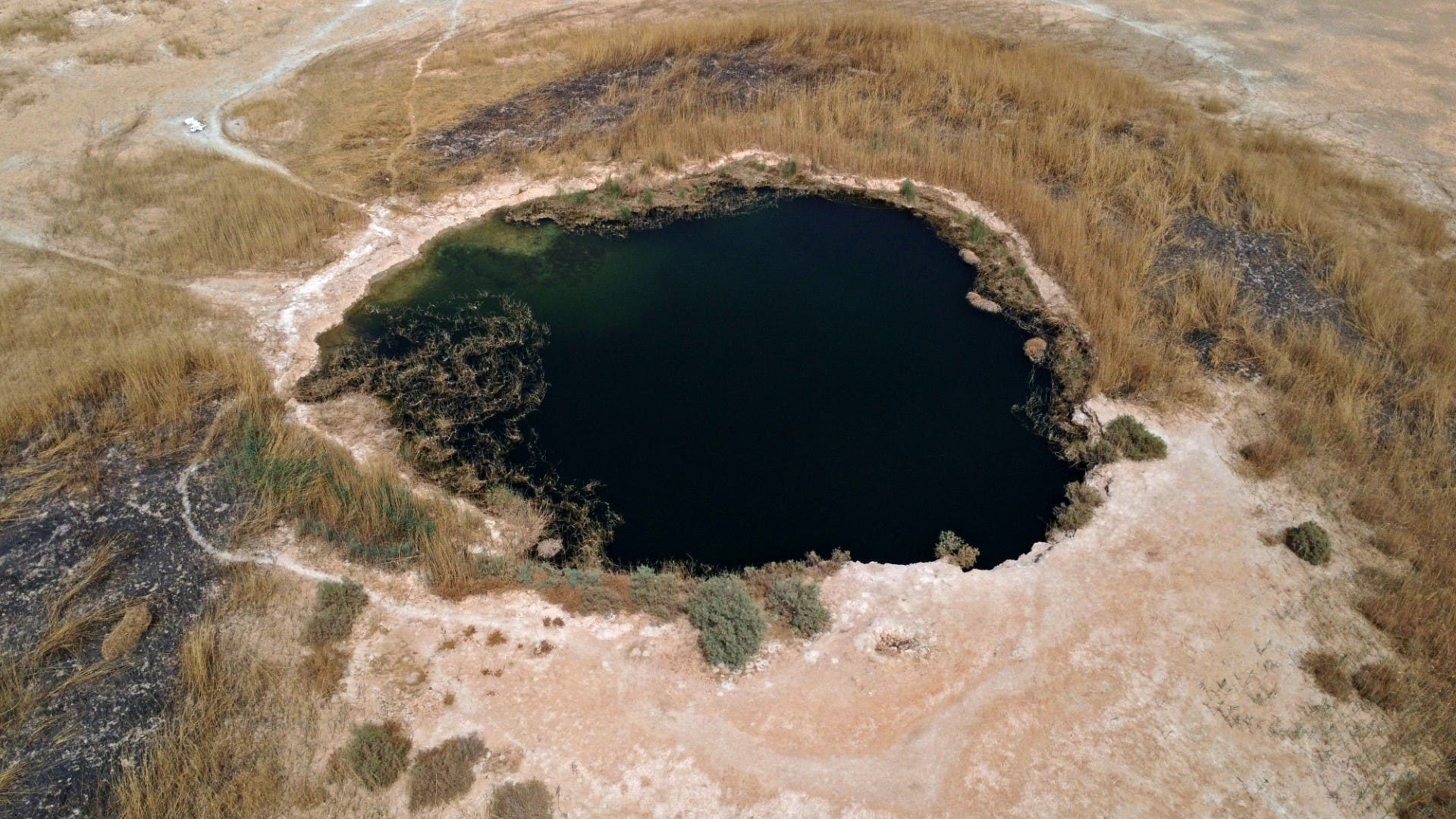 Lake Sawa in Iraq (AFP)