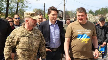 Canada’s Prime Minister Justine Trudeau has made on Sunday a surprise trip to Ukraine. (Facebook/markushinoleksa)