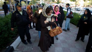 File photo of Iranian women wait to follow police to a police station in eastern Tehran. (Reuters)