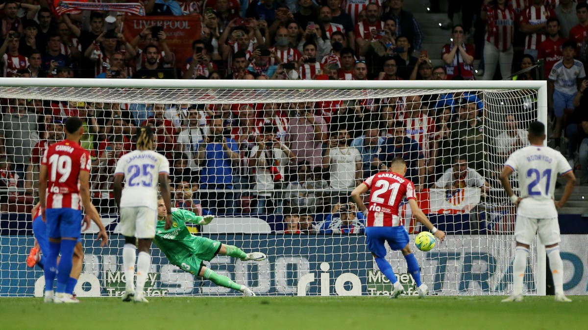 أتلتيكو مدريد يهزم الريال بجزائية كاراسكو ويعزز حظوظه “الأوروبية”