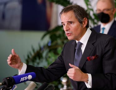 IAEA Director General Rafael Grossi attends a news conference upon his arrival from Iran at Vienna International Airport in Schwechat, Austria, March 5, 2022. (File photo: Reuters)