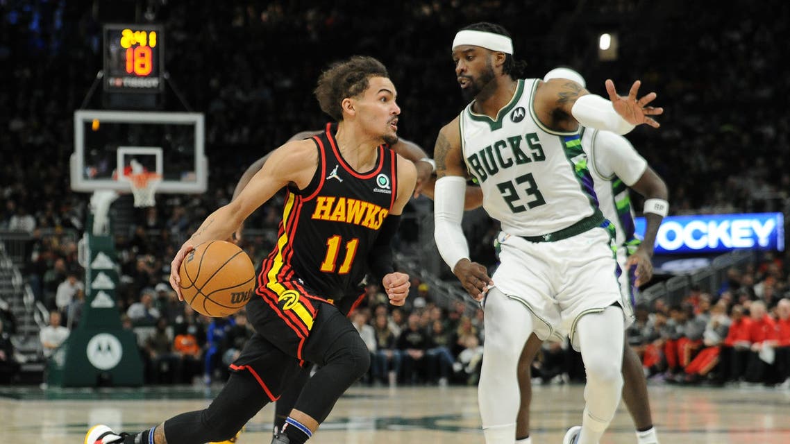 Atlanta Hawks guard Trae Young (11) drives to the basket against Milwaukee Bucks guard Wesley Matthews (23) in the second half at Fiserv Forum. (File photo: Reuters)