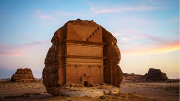UNESCO World Heritage site Hegra, also known as Madain Saleh, an archaeological site in Saudi Arabia. (Supplied)