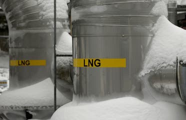 Snow covered transfer lines are seen at the Dominion Cove Point Liquefied Natural Gas (LNG) terminal in Lusby, Maryland March 18, 2014. (File photo: Reuters)