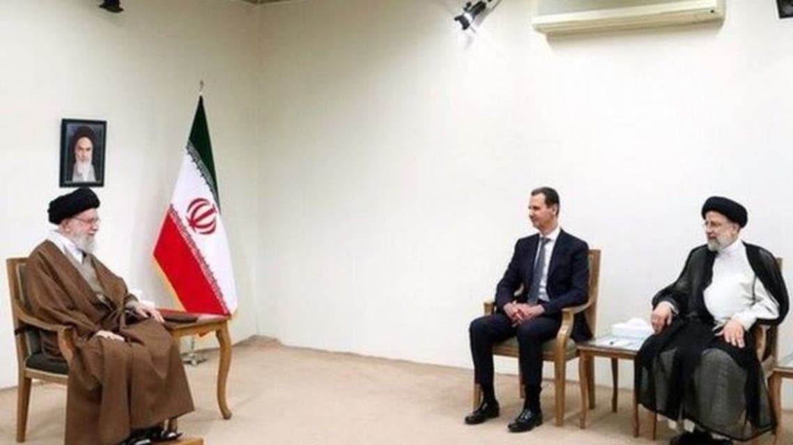 خامنه‌ای و اسد
