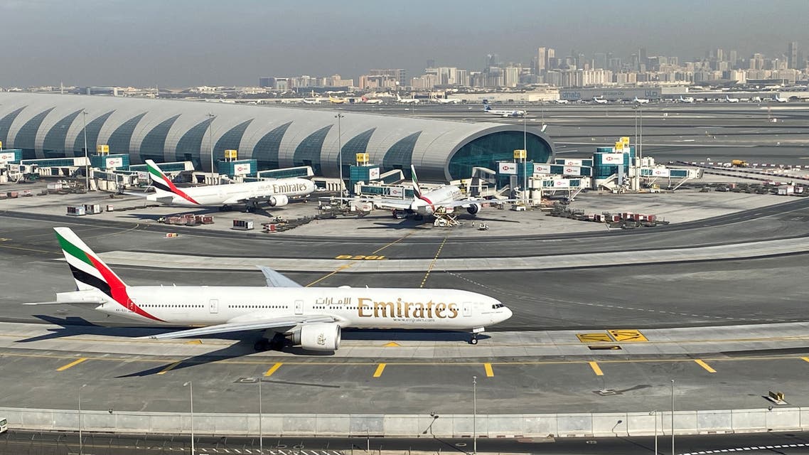 Emirates airliners are seen on the tarmac in a general view of Dubai International Airport in Dubai, United Arab Emirates January 13, 2021. (File photo: Reuters)