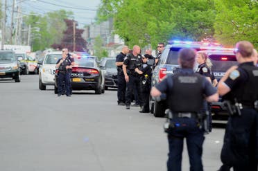 موقع الحادث في مدينة بوفالو