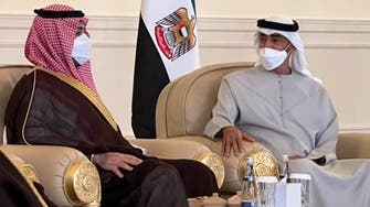 ولي العهد السعودي يعزي رئيس الإمارات في وفاة خليفة بن زايد