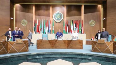 The Arab League held a meeting at the headquarters of the General Secretariat of the League of Arab States where permanent representatives paid tribute to the late Sheikh Khalifa bin Zayed Al Nahyan. (WAM)