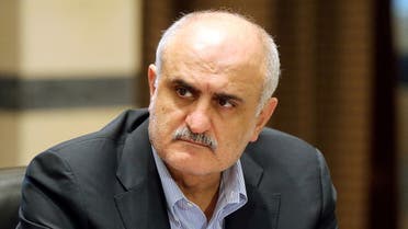 Then Lebanese Finance Minister Ali Hassan Khalil attends a cabinet meeting at the government palace in Beirut, Lebanon, May 21, 2019. (File photo: Reuters)