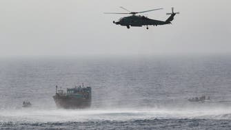 نیروی دریایی آمریکا از توقیف یک شناور «احتمالا ایرانی» حامل مت‌آمفتامین خبر داد