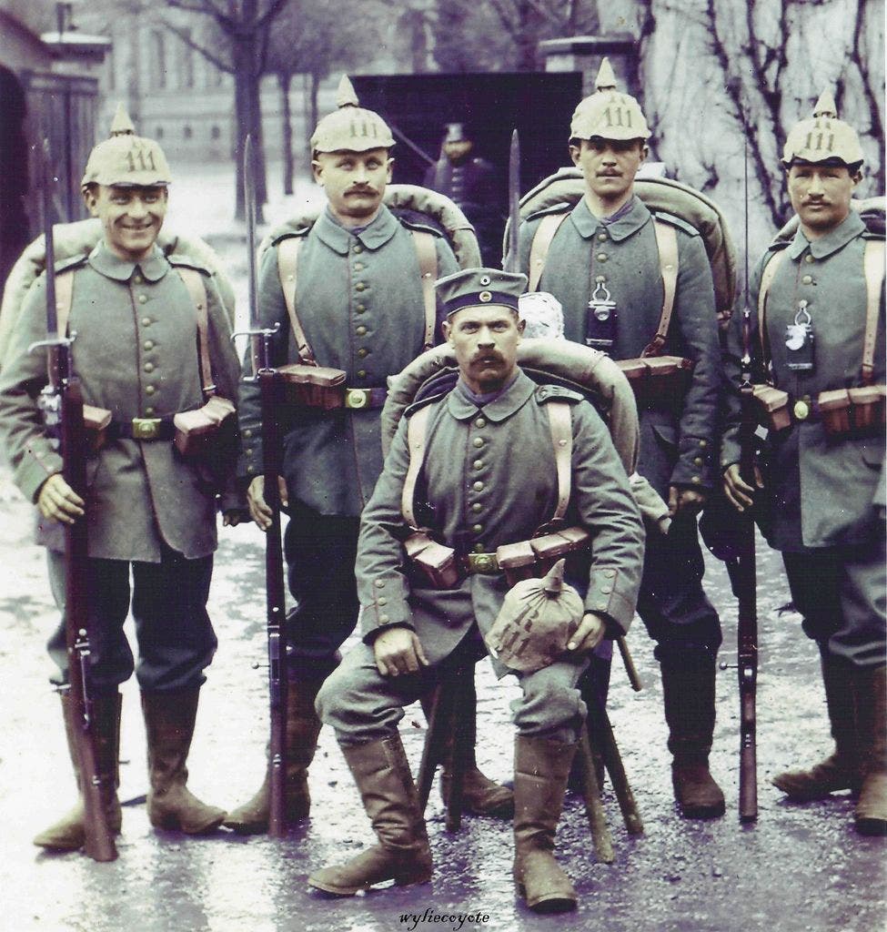 جنود ألمان بالحرب العالمية الأولى