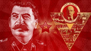 صورة دعائية لجوزيف ستالين