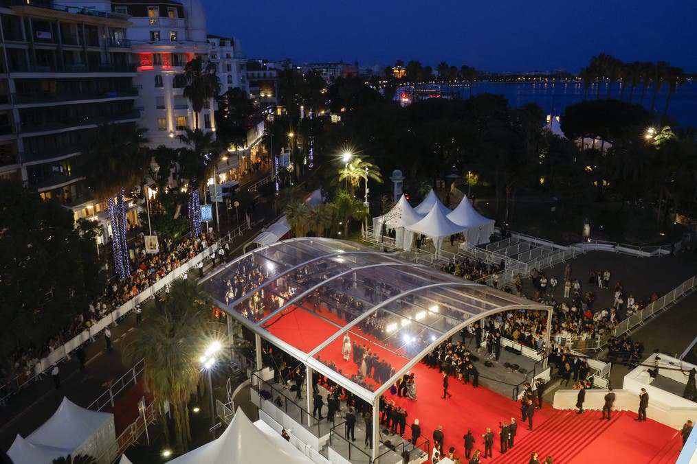 The 75th Cannes Film Festival - Screening of the film R.M.N. in competition - Red Carpet Arrivals - Cannes, France, May 21, 2022. General view of the red carpet. REUTERS/Stephane Mahe