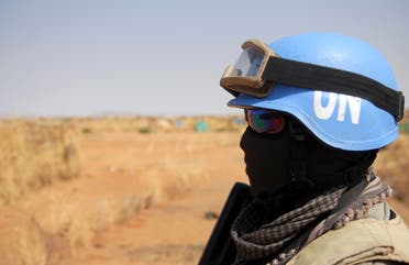جندي من قوة حفظ السلام الأممية في دارفور (أرشيفية)