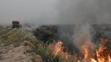 حرق محصول المزارعين في كركوك (واع)