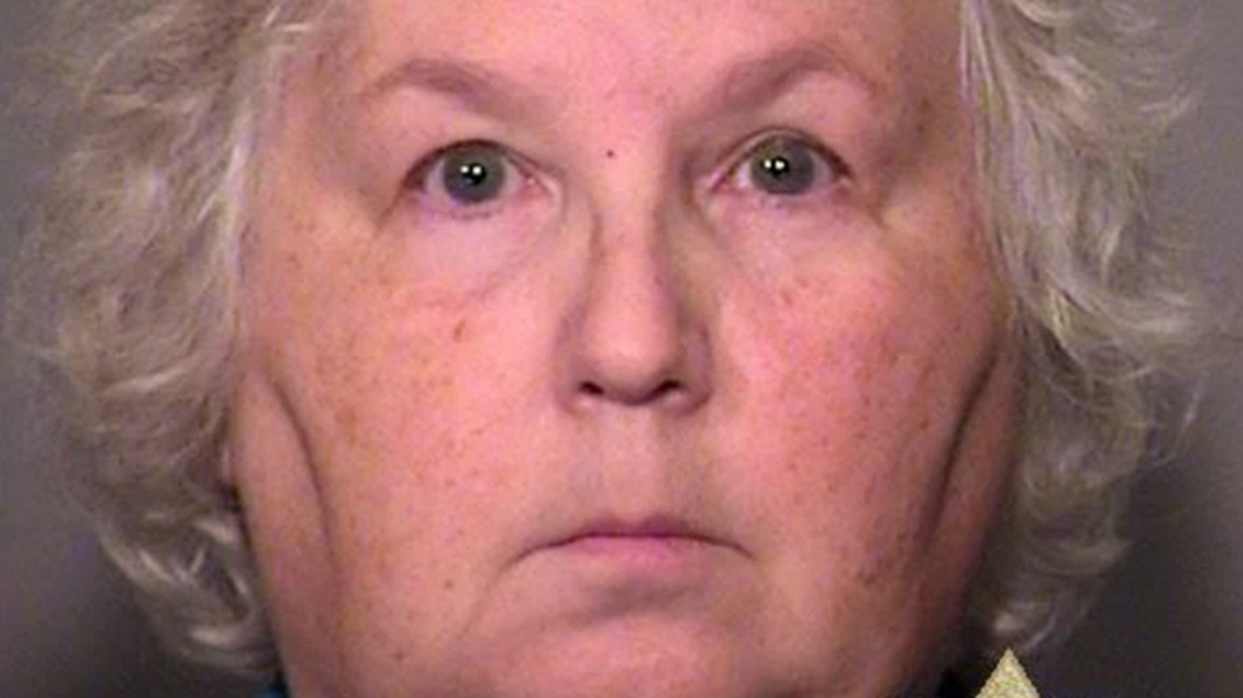 This undated booking photo from the Multnomah County Sheriff's Office in Oregon shows Nancy Crampton Brophy. (AFP)