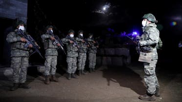 Turkish soldiers get ready for a night patrol on the Turkish-Iranian border in Van province, Turkey late August 21, 2021. (File photo: Reuters)