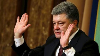 Ukraine ex-President Petro Poroshenko says blocked from leaving country