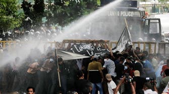 Sri Lanka police tear-gas students in fresh clashes 