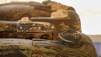 Egypt displays trove of newly discovered ancient artifacts at Saqqara near Cairo