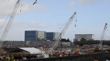 Nuclear reactors A (left) and B are seen at Hinkley Point nuclear power station near Cannington in southwest England, January 17, 2018. (File photo: Reuters)
