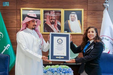 Saudi Red Crescent’s ‘Saving a Soul’ campaign receives Guinness World Record. (SPA)