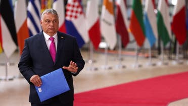 Hungary's Prime Minister Viktor Orban arrives for the European Union leaders summit, as EU's leaders attempt to agree on Russian oil sanctions in response to Russia's invasion of Ukraine, in Brussels, Belgium May 30, 2022. (File photo: Reuters)